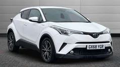 White Used 2018 Toyota C-HR SUV | £14,150 (Fair price)