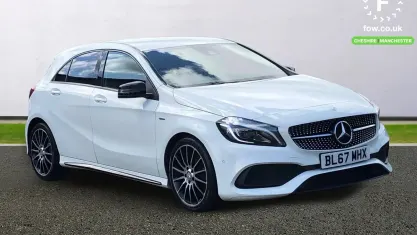 Used Mercedes A180 109 HP (80 kW) 2017 White Hatchback
