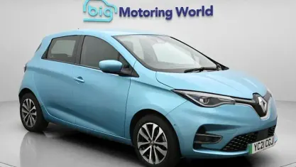 Used Renault Zoe GT-Line 100 kW (136 HP) 2021 Blue Hatchback