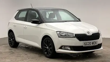 Used Skoda Fabia Colour Edition 60 HP (44 kW) 2020 White Hatchback