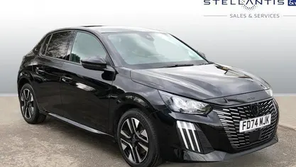 Black Used 2024 Peugeot 208 Allure Hatchback | £15,150 (Fair price)
