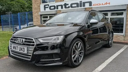 Usado Audi S3 Sportback Advanced 310 CV (228 kW) 2017 Negro Utilitario