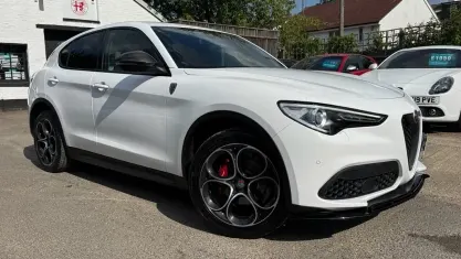 Used Alfa Romeo Stelvio Ti 280 HP (205 kW) 2019 White SUV