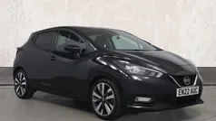 Black Used 2022 Nissan Micra Tekna Hatchback | £14,860 (Fair price)