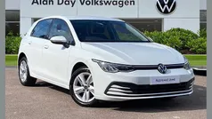 White Used 2022 VW Golf VIII Life Hatchback | £16,495 (Fair price)