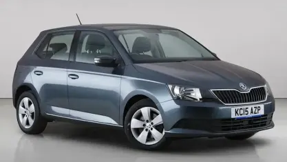 Used Skoda Fabia SE 110 HP (80 kW) 2015 Grey Hatchback