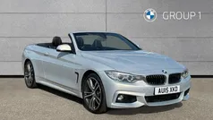 Silver Used 2015 BMW 435 M Sport Cabriolet | £17,295 (Fair price)
