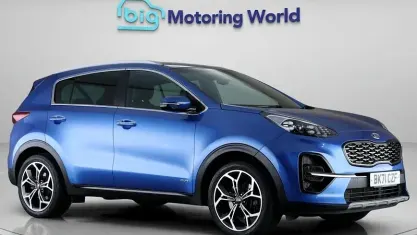 Used Kia Sportage GT-Line 136 HP (100 kW) 2021 Blue SUV