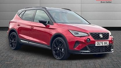 Nowe Seat Arona Black Edition 116 KM (85 kW) 2025 Biały SUV