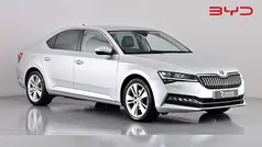 Bright silver Used 2020 Skoda Superb SE L Hatchback | £16,240 (Fair price)