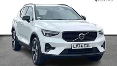 Crystal white Used 2024 Volvo XC40 Plus SUV | £32,990 (Fair price)