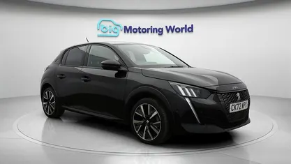 Used Peugeot 208 GT 102 HP (75 kW) 2022 Black Hatchback