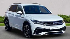 White Used 2023 VW Tiguan R-line SUV | £29,089 (Fair price)