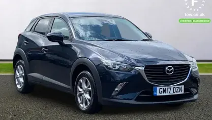 Used Mazda CX-3 105 HP (77 kW) 2017 Blue SUV