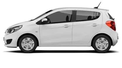 Used Vauxhall Viva 75 HP (55 kW) 2016 White Hatchback