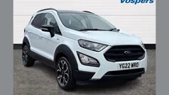 White Used 2022 Ford Ecosport Active SUV | £14,400 (Fair price)