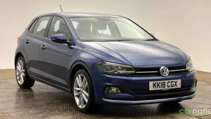 Used VW Polo SEL 116 HP (85 kW) 2018 Blue Hatchback