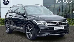 Black Used 2022 VW Tiguan R-line SUV | £29,461 (Fair price)