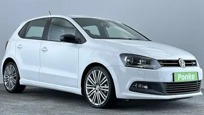 Used VW Polo BlueGT 150 HP (110 kW) 2014 White Hatchback