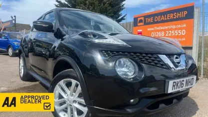 Used Nissan Juke N-Connecta 117 HP (86 kW) 2016 Black SUV