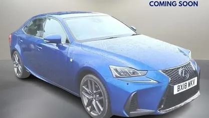 Blue Used 2017 Lexus IS300h Sport Line Sedan | £17,650 (Fair price)