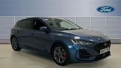 Blue Used 2022 Ford Focus ST-Line Hatchback | £15,581 (Fair price)