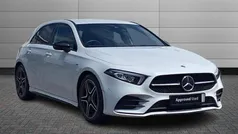White Used 2022 Mercedes A180 Executive Hatchback | £20,995 (Fair price)