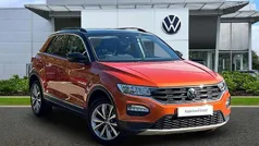 Energetic orange Used 2020 VW T-Roc Design SUV | £15,491 (Fair price)