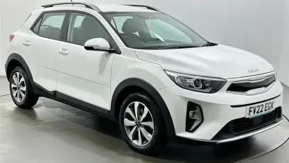 Used Kia Stonic 101 HP (74 kW) 2022 White SUV
