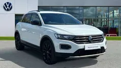 White Used 2021 VW T-Roc Black Edition SUV | £17,942 (Fair price)