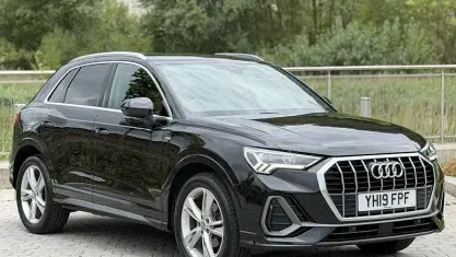 Used Audi Q3 S-Line 150 HP (110 kW) 2019 Black SUV