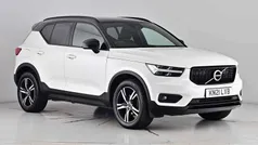 Crystal white Used 2021 Volvo XC40 R-Design SUV | £21,995 (Fair price)