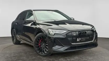 Used Audi e-tron S-Line 300 kW (408 HP) 2021 Black SUV
