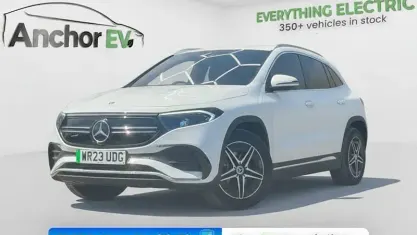 Used Mercedes EQA250+ AMG line 139 kW (190 HP) 2023 White SUV