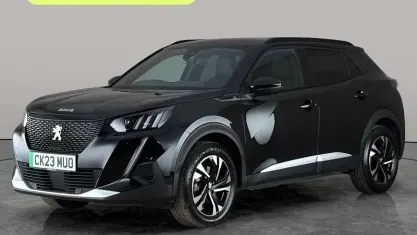 Used Peugeot e-2008 GT 100 kW (136 HP) 2023 Black SUV
