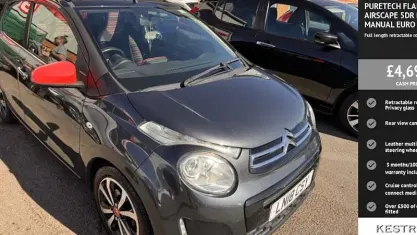 Begagnad Citroën C1 Flair 82 HK (60 kW) 2017 Halvkombi