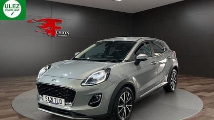 Second-hand Ford Puma Titanium 125 CP (91 kW) 2020 Argintiu SUV