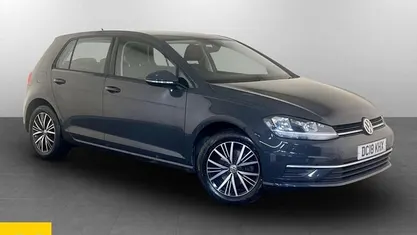 Used VW Golf VII SE 125 HP (91 kW) 2018 Grey Hatchback