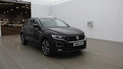Used VW T-Roc R-line 150 HP (110 kW) 2019 Black SUV