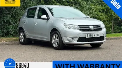 Used Dacia Sandero Lauréate 90 HP (66 kW) 2016 Silver Hatchback