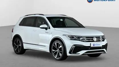 Used VW Tiguan R-line 150 HP (110 kW) 2022 White SUV