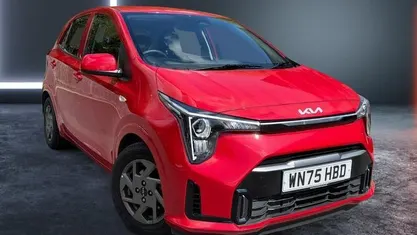 Begagnad Kia Picanto 69 HK (50 kW) 2025 Röd Halvkombi