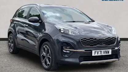Used Kia Sportage GT-Line 136 HP (100 kW) 2021 Grey SUV