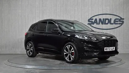 Black Used 2022 Ford Kuga ST-Line X SUV | £18,799 (Fair price)