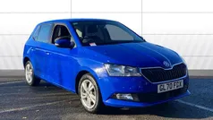 Blue Used 2020 Skoda Fabia SE Hatchback | £8,661 (Fair price)