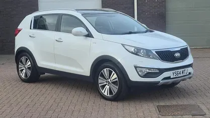 Used Kia Sportage 184 HP (135 kW) 2015 White SUV