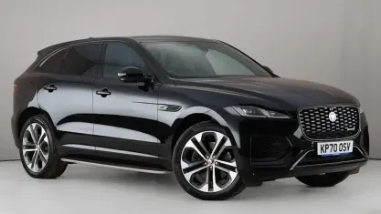 Used Jaguar F-Pace R-Dynamic 404 HP (297 kW) 2021 Black SUV