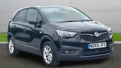 Used Vauxhall Crossland X S 110 HP (80 kW) 2019 Black SUV