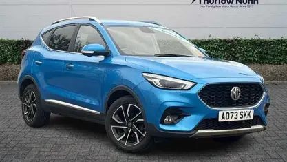 Used MG ZS Exclusive 106 HP (77 kW) 2023 Blue SUV