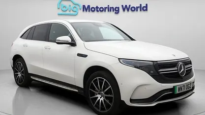 White Used 2021 Mercedes EQC400 AMG line SUV | £17,000 (Fair price)